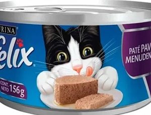 Lata Purina Felix Gato Adulto Sabor Pavo y menudencias 156 Gramos